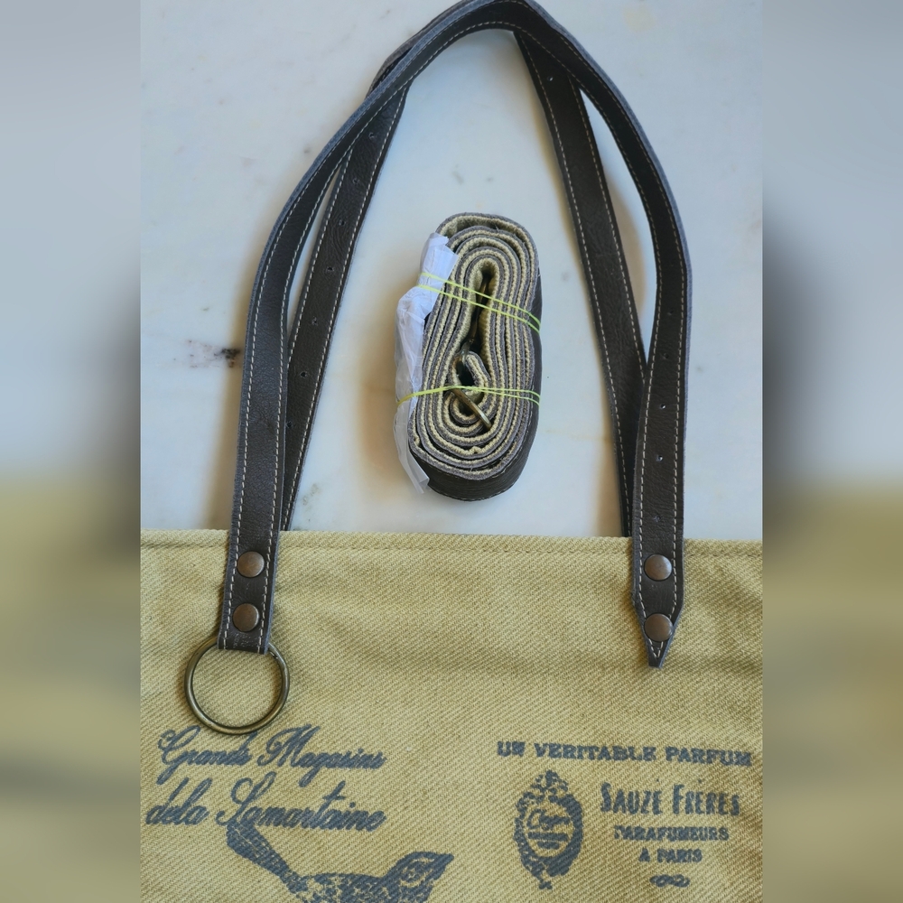 NWT CLEA RAY Large Paris TOTE - Picture 7 of 16